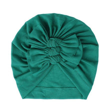 Load image into Gallery viewer, Modern Turban Baby Girls Bow Turban Hats Cotton Kids Beanie Children Hats Accessories For Girls Baby