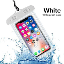 Load image into Gallery viewer, Universal Waterproof Phone Case Water Proof Bag Mobile Cover For iPhone 13 12 11 Pro Max X Xs 8 Waterproof Pouch Phone Black Underwater Case