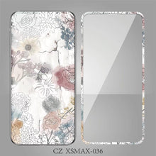 Load image into Gallery viewer, Fashion Sky Flowers Pattern Tempered Glass For iPhone 11 Pro Max Screen Protector Film for iPhone X XS XR XS Max 3D Full Cover Tempered Glass Screen Protector for iPhone