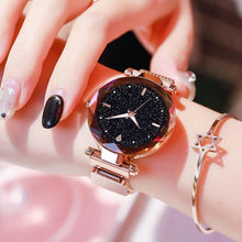 Load image into Gallery viewer, New Luxury Women Watches Ladies Watch Starry Sky Magnetic Waterproof Female Wristwatch For Women and Girls