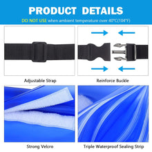 Load image into Gallery viewer, Waterproof Swimming Bag 3 Layers Water Proof Diving Beach Shoulder Waist Bag Underwater Mobile Phone Bag Case Waterproof Bag With Adjustable Waist Belt Comfortable Case For Phone