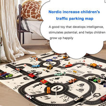 Load image into Gallery viewer, Baby Playing Mat Kids Boys Crawling Carpet Cute Cartoon Traffic Park Map Mat Toys for Children In Modern New City Design