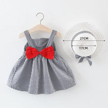 Load image into Gallery viewer, Modern Baby Newborn Toddler Girls Summer Tutu Dress With Printing Princess Dresses Sundress And Hat