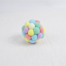 Load image into Gallery viewer, Fashion New Plush Pet Toy Cat and Dog Self-Hey Funny Cat Bite-Resistant Toy Ball Cute Funny Interactive Toy Balls For Cats Multicolor Toy Balls For Cat