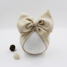Load image into Gallery viewer, Modern Stylish Cotton Baby Newborn Cap Newborn Baby Beanie Top Bow For Baby Excellent For Photography Props Baby Turban Cap