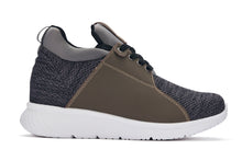 Load image into Gallery viewer, CALTO 3.2-Inch Taller Charcoal Men's Elevator Sneakers - H71923