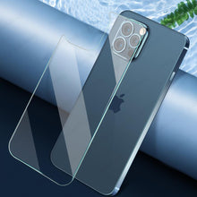 Load image into Gallery viewer, 3Pcs Tempered Back Glass For iPhone 13 Pro Max Mini Protective Screen Protector Glass Film For iPhone 13 12 11 14 Pro XS Max XR Temper Film Premium HD Clarity Anti-Fingerprint/Scratch Back Protector