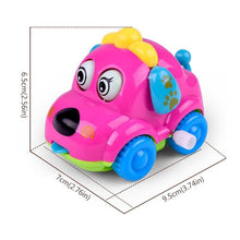 Load image into Gallery viewer, Baby Toys Cartoon Animal Dog Wind Up Toys Running Car Clockwork Educational Toys Infant Baby Mobile Rattle Toy For Kids