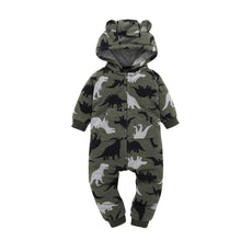 Load image into Gallery viewer, Modern High Quality Newborn Infant Baby Clothes Fleece Jumpsuit Boys Romper Hooded Jumpsuit Bear For Kids