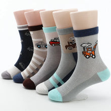 Load image into Gallery viewer, Kids' Spring Summer Mesh Crew Socks