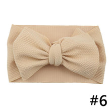 Load image into Gallery viewer, Baby Girls Headband Big Bow Hair Band Kids Adjustable Head Wrap Turban Infant Hair Accessories
