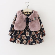 Load image into Gallery viewer, Autumn Winter Baby Girls 2pcs Clothes Set Excellent Look Unique Design Perfect Gift For Her