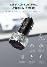 Load image into Gallery viewer, Mini Car Quick Charge 3.0 USB Charger Phone Charger Portable Auto Charge Fast Charging