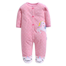 Load image into Gallery viewer, Home Love Romper Fleece Jumpsuit For Newborn Baby Boys And Baby Girl New Born Baby Clothes