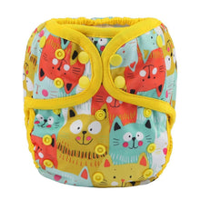 Load image into Gallery viewer, One Size Baby Cloth Diaper Cover Nappy Waterproof Double Gusset Design Adjustable Diapers For Babies