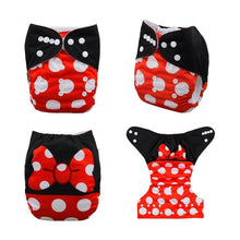 Load image into Gallery viewer, Most Popular Digital Position Baby Cloth Diaper with Microfiber Insert In Modern Printed Design For Baby Boys and Baby Girls KIds