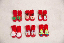 Load image into Gallery viewer, Baby Socks Christmas Newborn For Baby Boys/Girls Christmas Floor Socks Anti-Slip Baby Step Socks For Baby Kids