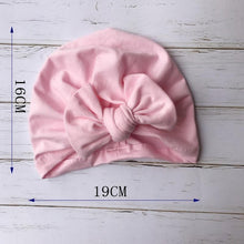 Load image into Gallery viewer, Elegant Flower Baby Hat Toddler Turban Head wraps Kids Bonnet Hat Newborn Baby Hat For Baby Girls