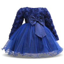 Load image into Gallery viewer, Dress for Baby Christening Gown For First Birthday Party Girl Baby Clothing Ball Gown Toddler