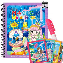 Load image into Gallery viewer, Early Education Montessori Painting Drawing Board For Kids Toys Coloring Book Doodle & Magic Pen Magic Water Drawing Book