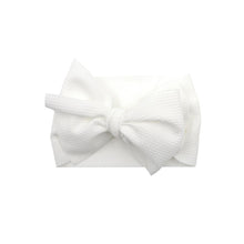 Load image into Gallery viewer, Baby Girls Headband Toddler Big Bow Hairband Cute Solid Stretch Turban For Baby Girls