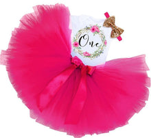 Load image into Gallery viewer, Modern Unicorn Baby Kids 1st year Girls Dress For Birthday Party Outfits Infant Princess Girls Clothes 12 Months Kids