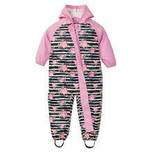 Load image into Gallery viewer, Ski suit For Children Soft Shell Outdoor Jacket Waterproof Fleece Lining Jumpsuit For Boys and Girls In Modern Colorful Design