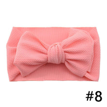 Load image into Gallery viewer, Baby Girls Headband Big Bow Hair Band Kids Adjustable Head Wrap Turban Infant Hair Accessories