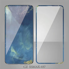 Load image into Gallery viewer, Fashion Sky Flowers Pattern Tempered Glass For iPhone 11 Pro Max Screen Protector Film for iPhone X XS XR XS Max 3D Full Cover Tempered Glass Screen Protector for iPhone