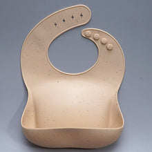 Load image into Gallery viewer, Newborns Solid Silicone Baby Feeding Bibs Burp Cloths Fashionable Breastplate Baby Stuff For Kids