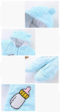 Load image into Gallery viewer, Modern Interesting Designer Winter Baby Costume Overalls For Baby Girls and for Newborn Clothes In Modern Style