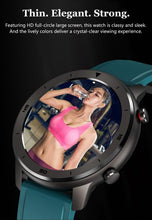 Load image into Gallery viewer, Modern Full Round Touch Display Smart Watch for Men In Business Luxury Style With IP68 Waterproof Protection and Heart Rate Blood Pressure Monitor 5 Days Standby Smartwatch