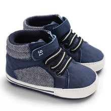 Load image into Gallery viewer, Baby Boy Shoe New Classic Canvas Newborn Baby Boy First Walkers Child Kids Shoes