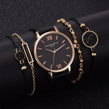 Load image into Gallery viewer, Top Style FLuxury High Fashion Women's Luxury Leather Band Analog Quartz Wrist Watch Ladies Watch For Women and Girls