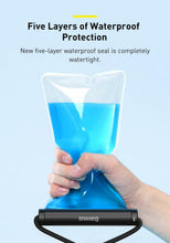 Load image into Gallery viewer, Waterproof Phone Case for iPhone 13 12 Pro Max Swim Water Proof Phone Bag Universal Protection Cover Waterproof Mobile Phone Case Underwater Mobile Phone Case