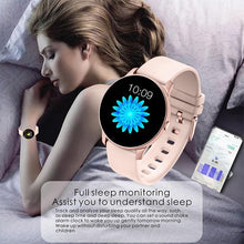 Load image into Gallery viewer, New Waterproof Smart Watch For Women With Heart Rate Monitoring Health Smart Watch Options and Pedometer Fitness Tracker Smart Bracelet For Sport and Fitness
