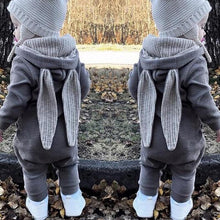 Load image into Gallery viewer, Baby Dinosaur and Rabit Jumpsuit With Zipper Newborn Baby Clothes Crawling Clothes Baby Girls and Boys Kids Costume Jumpsuit