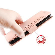 Load image into Gallery viewer, Wallet Cases For iPhone XR Case Magnetic Closure Flip Cover For iPhone X XS Max Leather Card Photo Holder Phone Bags PU Leather Flip Case Cover Stand Pocket for iPhone