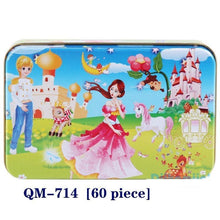 Load image into Gallery viewer, New 60 Pieces Wooden Puzzle Kids Toy Cartoon Animal Wooden Puzzles Child Early Educational Learning Toys for Christmas Gift