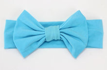 Load image into Gallery viewer, Headband Knitted Cotton Children Girls Elastic Bow Hair Bands Turban for girl Headbands