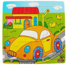 Load image into Gallery viewer, 1 Pcs Animal Wooden Puzzles For Children In Wooden 3D Mosaic Puzzles Kids Educational Toys Design For Baby Birthday Gifts