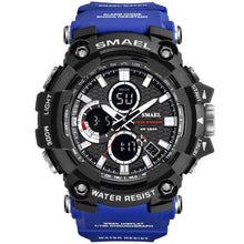Load image into Gallery viewer, Men's Sports Watches Top Brand Luxury Military Quartz Watch Men Waterproof 50M Shock Digital Whats Relogio Masculino