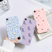 Load image into Gallery viewer, Butterfly Pattern Design Trendy Mobile Phone Case Protective Case For iPhone 7 8 SE 2020 Flower Cartoon Celular Case For iPhone7 8 SE2020 se 2020 se2020 A1778 A1660 A1779 Silicon Matte TPU Cover