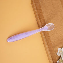 Load image into Gallery viewer, New Candy Color Baby Soft Silicone Spoons Feeding Dishes Tableware Flatware Children Food Feeding Tools