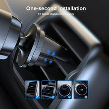 Load image into Gallery viewer, Black Gravity Phone Holder Stand For Car Air Vent Mount No Magnetic Mobile Cell Phone Holder Support GPS