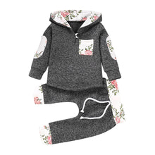Load image into Gallery viewer, Newborn Baby Clothes Hoodies+Pant 2pcs Outfit Suit Costume Infant Clothing For Baby boys Set