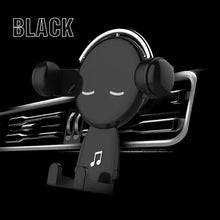 Load image into Gallery viewer, Gravity Car Phone Holder For in Car Air Vent Clip Mount Cell Stand Support Creative Unique Cartoon Phones Holder Design