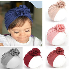 Load image into Gallery viewer, Modern Baby Headband Girl Headbands Cotton Knot Bow Turban Headband Stretchy Baby Bow For Girls