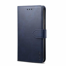 Load image into Gallery viewer, Luxury Red Leather Magnetic Flip Case For Iphone 14 12 13 11 11 Pro Max Xr Xs Max X Wallet Cover For iphone Leather Wallet Case Card Slots Kickstand Magnetic Buckle Flip Phone Cover