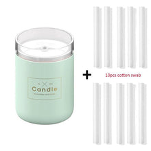Load image into Gallery viewer, 280ML Ultrasonic Air Humidifier Candle Romantic Soft Light USB Essential Oil Diffuser Car Aroma Mist Maker